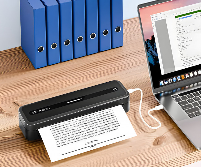 Портативний бездротовий термопринтер Phomemo M832